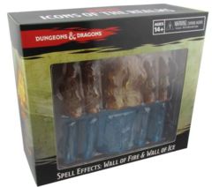 Dungeons And Dragons: Spell Effects Miniatures - Wall Of Fire And Wall Of Ice